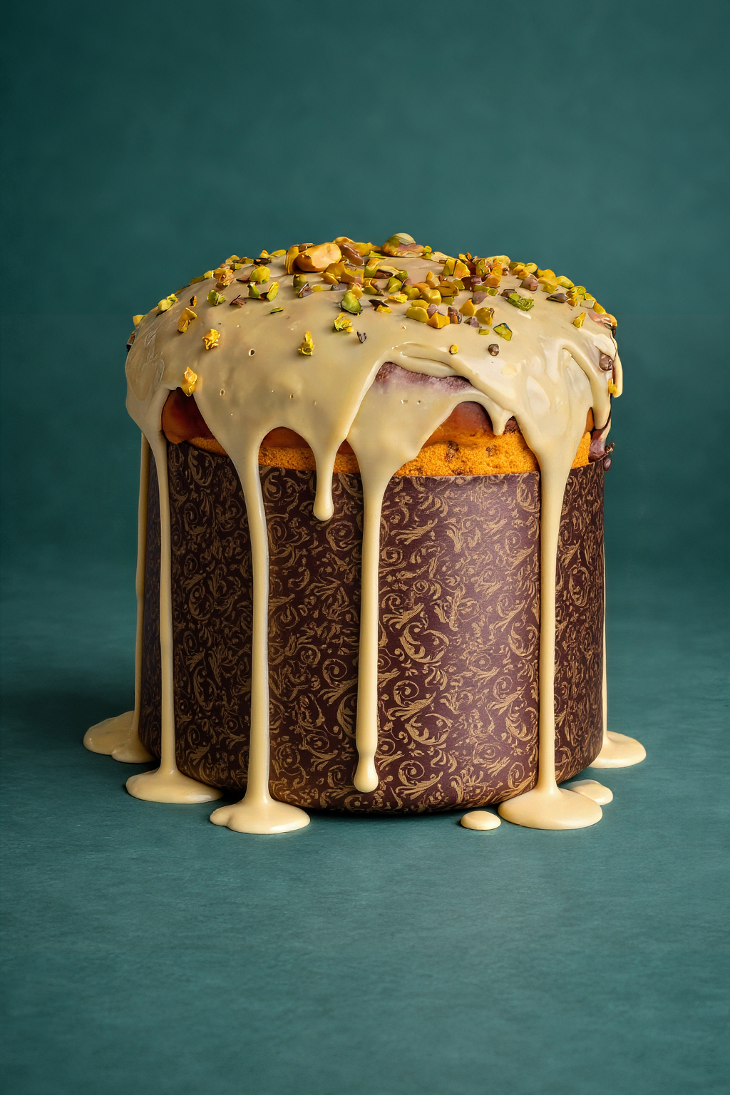 პრემიუმ ხარისხის პასკა ფისტის მინანქრით და თხილეულით, საუკეთესო სააღდგომო ნობათი თბილისში